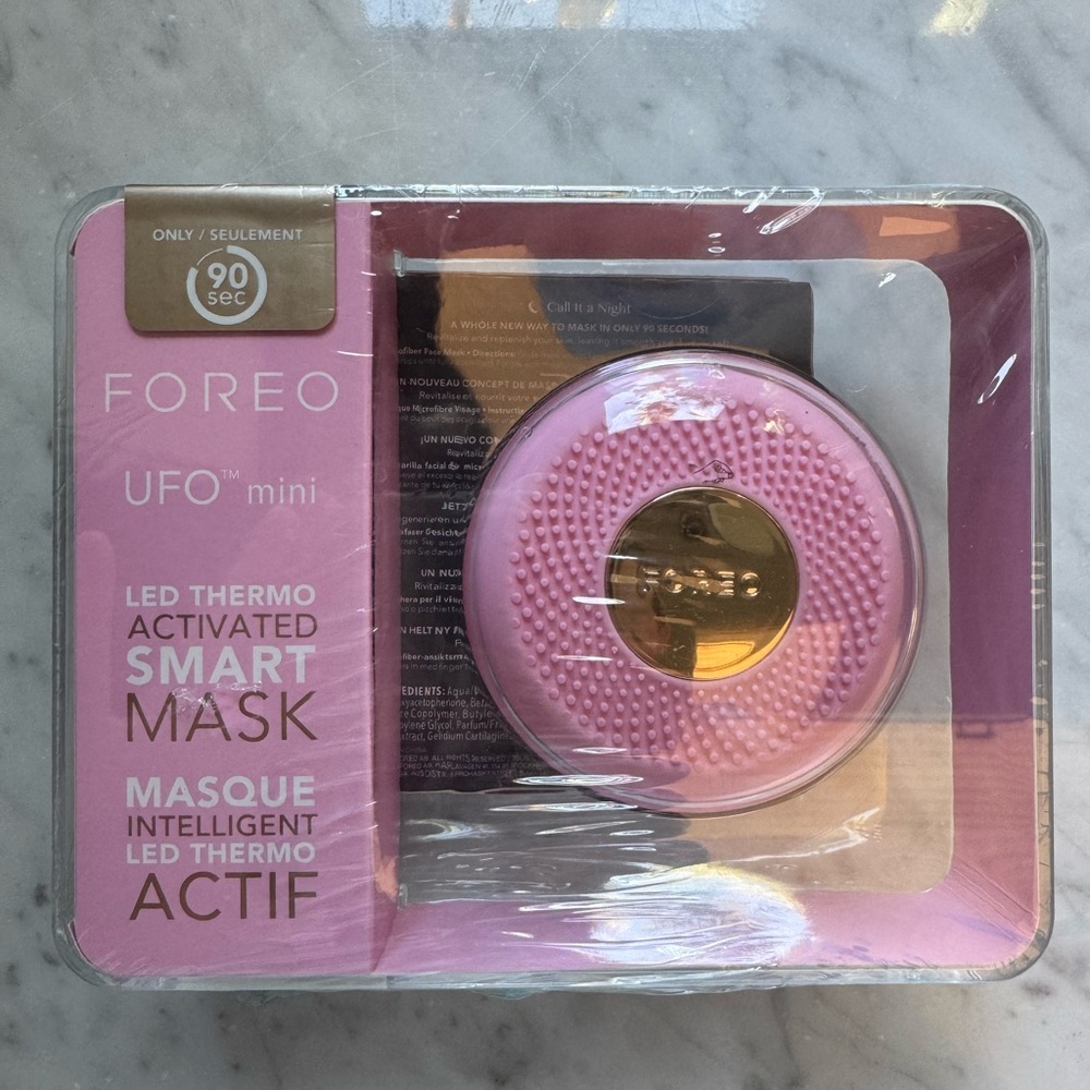 NEW - Foreo UFO Mini Facial Cleansing Brush Massager and Exfoliator